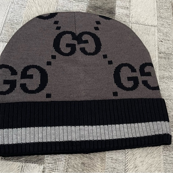 GG Winter Beanies - Chocolate, Gray or Pink - Picture 4 of 7